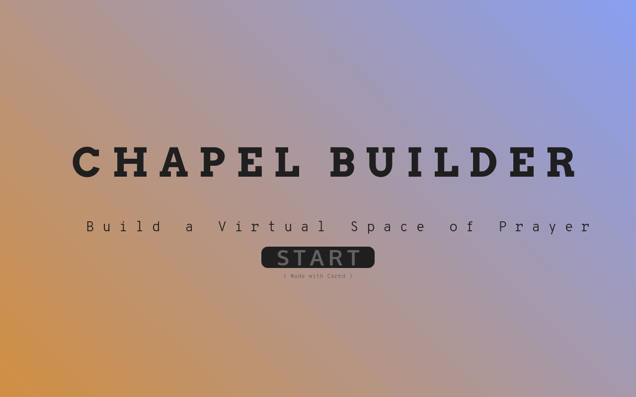 Carrd profile picture for @chapel